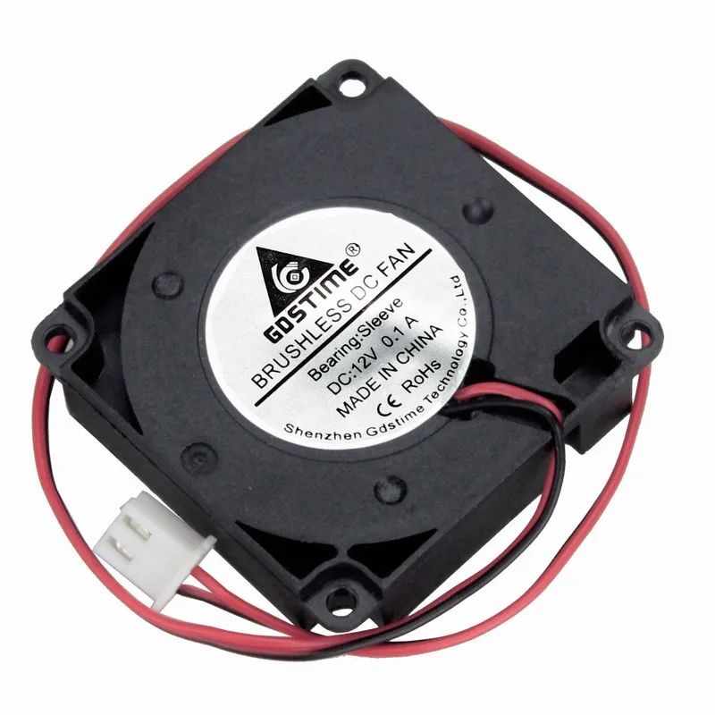 5 шт. Gdstime 4010s DC 12 В 40 мм x 10 4 см высокоскоростной Вентилятор охлаждения 40*40*10