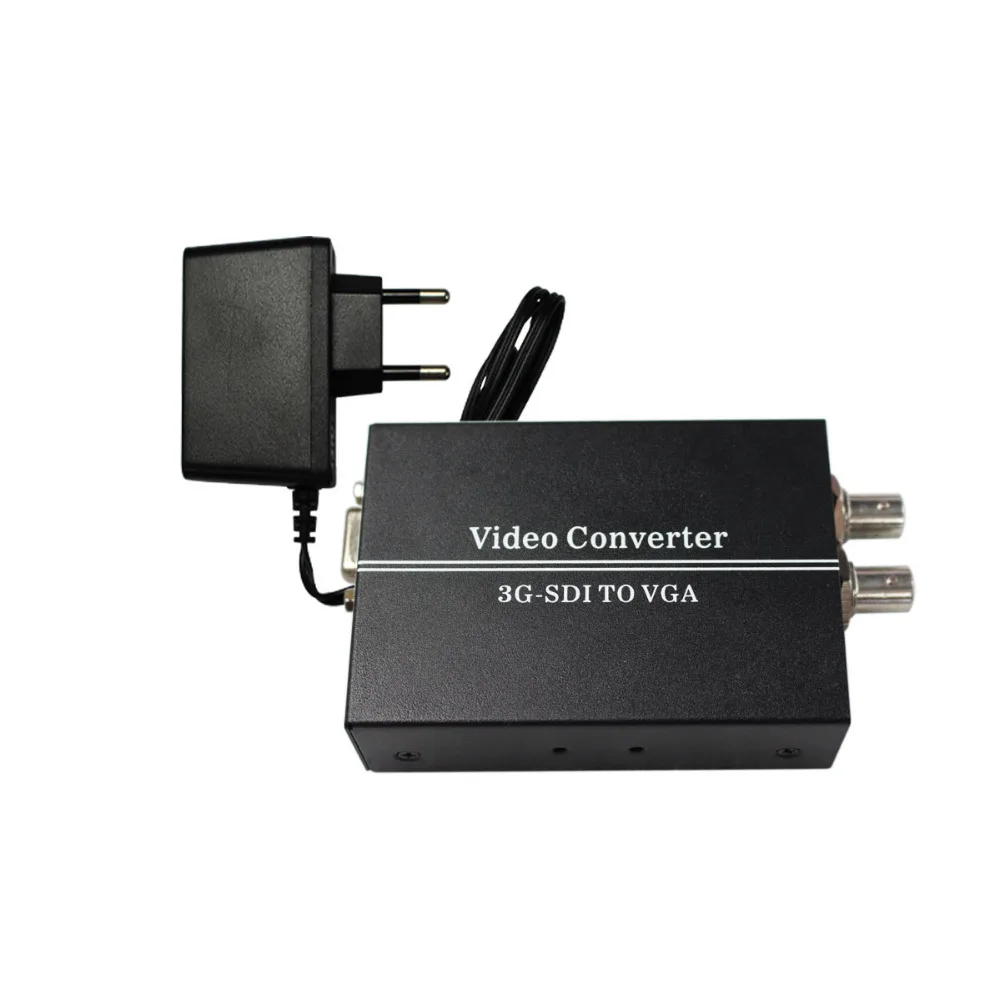 SDI VGA Аудио конвертер позволяет SDI/HD SDI/3G сигналы будут отображаться на с адаптером