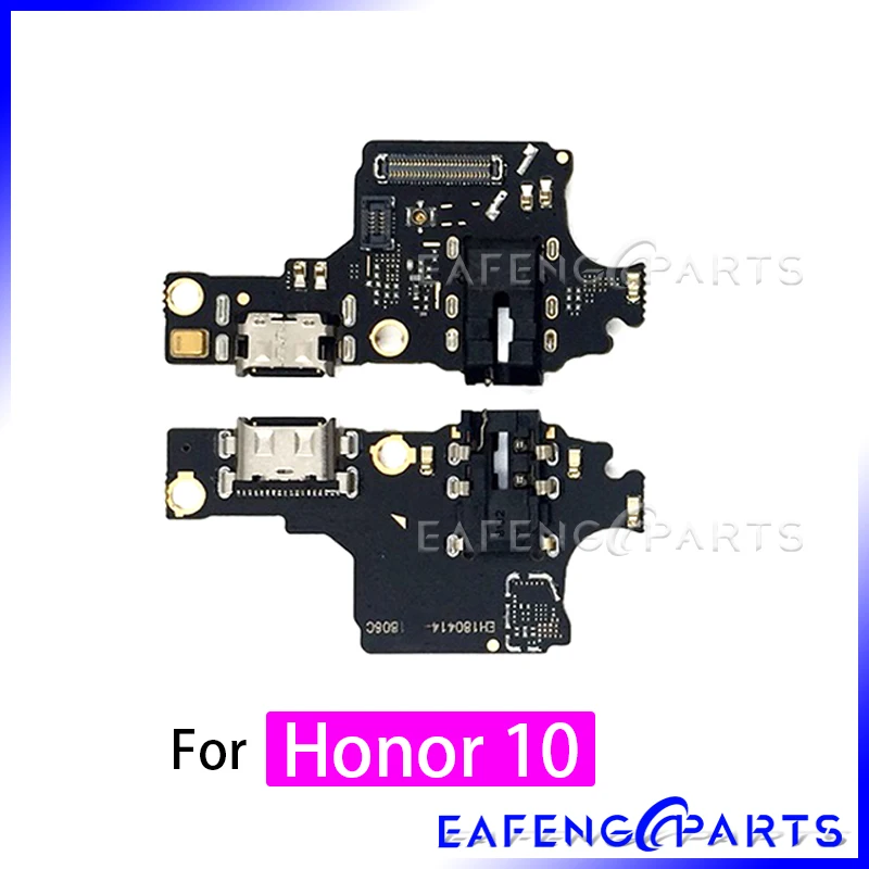 Запасные части для зарядного устройства с USB-портом Huawei Honor 10 Lite зарядная плата