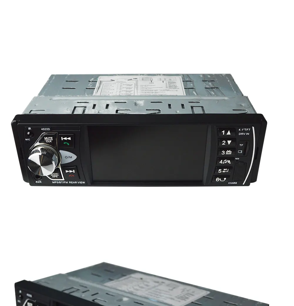 Bluetooth стерео 1Din автомобильное радио Видео Аудио MP3/MP4/MP5/FM дистанционное управление Поддержка камеры заднего вида 4022D Авторадио 4,1 дюймов