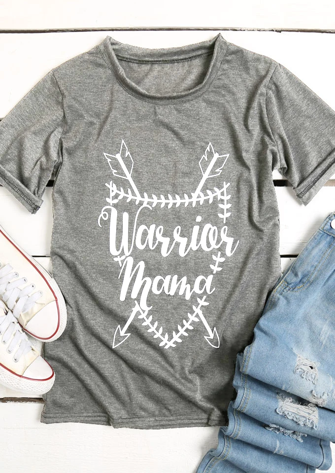 

Футболка Warrior Mama, красивые футболки с графическим рисунком, модные летние топы для мам, новинка, рубашка в подарок, винтажная Готическая футб...