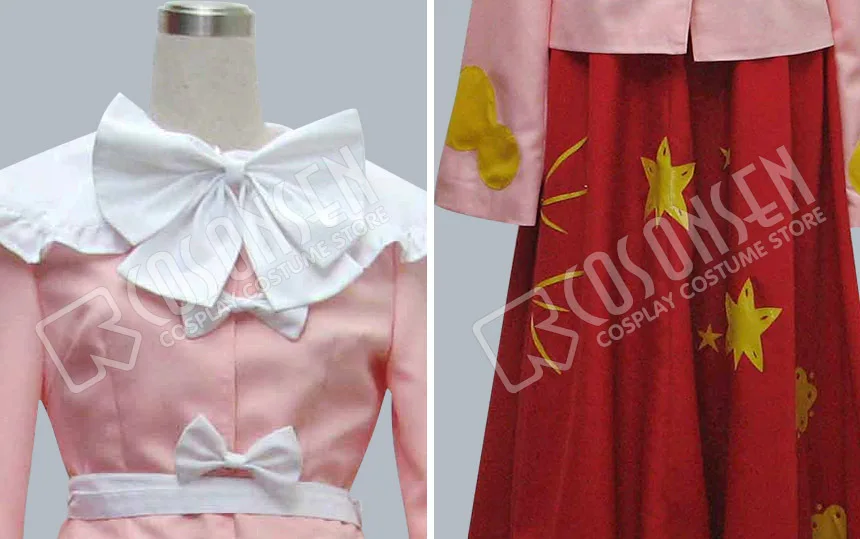 Костюм для косплея ONSEN Touhou Project водостойкий костюм Kaguya Houraisan розовый красный