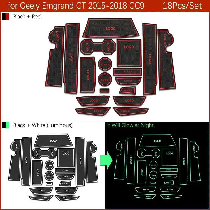 Противоскользящий резиновый коврик для чашки Geely Emgrand 7 EC7 GT GC9 GS X7 Atlas Sport NL3 NL 3