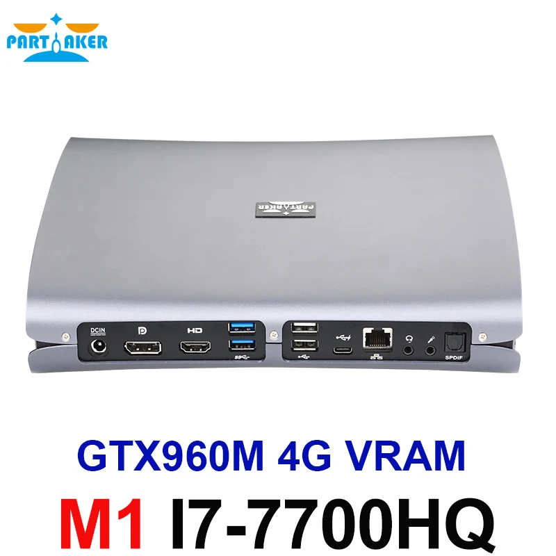 DDR4 Windows 10 Мини ПК убийца игровой компьютер Skylake Core i7 6700HQ I7 7700HQ I5 6300HQ I5 7300HQ GTX960M 4G VRAM