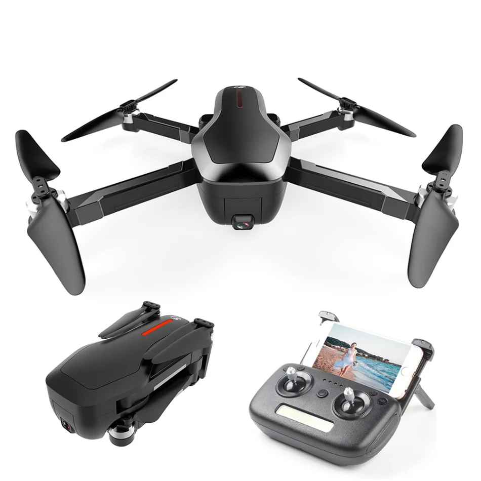 Радиоуправляемый Дрон бесщеточный 5G Wifi FPV gps складной с камерой 4 K авто возврат