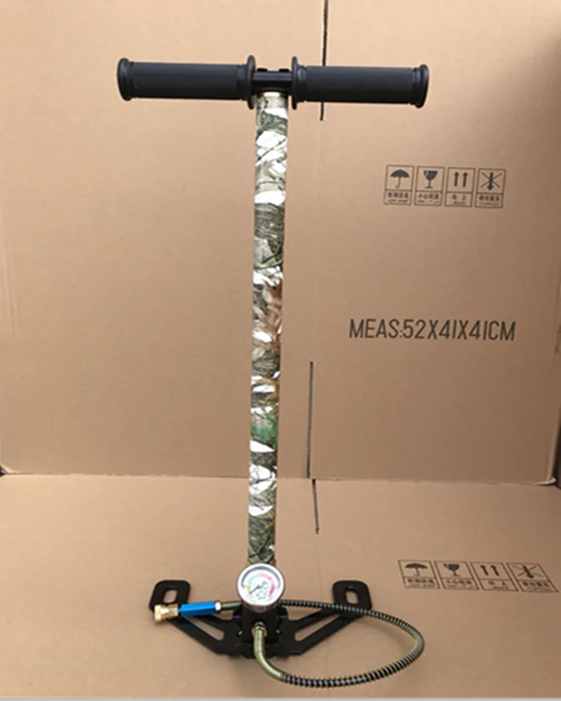 Складной ручной PCP насос высокого давления Камуфляжный цветной насос 4500psi 300 бар 30 мпа воздушный винтовочный пистолет PCP bomba