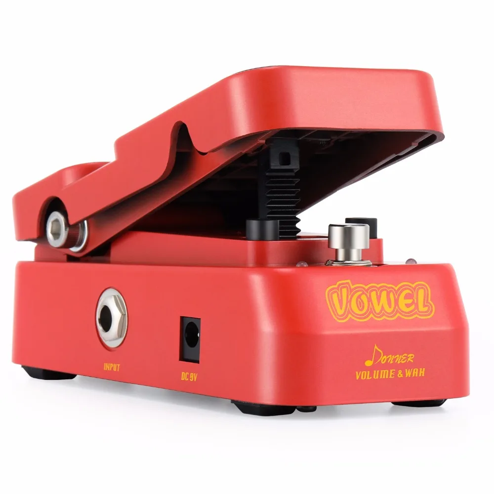 Donner 2 в 1 Vowel Mini Active Wah педаль с эффектом громкости для гитары | Спорт и развлечения