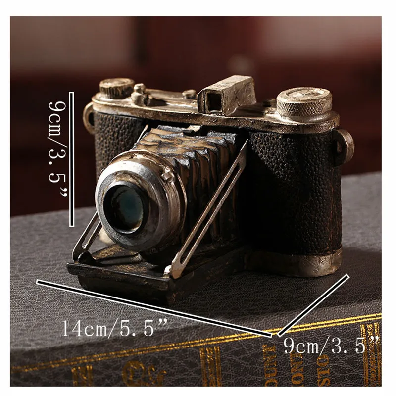 Самая Веселая игрушка винтажная старомодная модель камеры из смолы декоративное