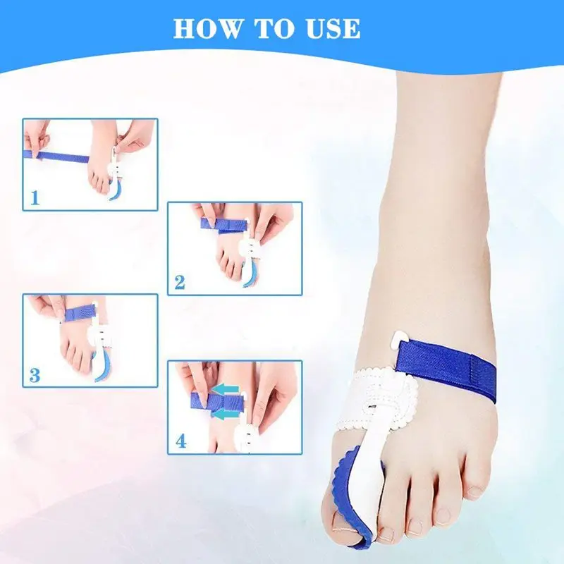 Корректор Bunion и набор для снятия мозолей лечение боли в большом суставе пальцев