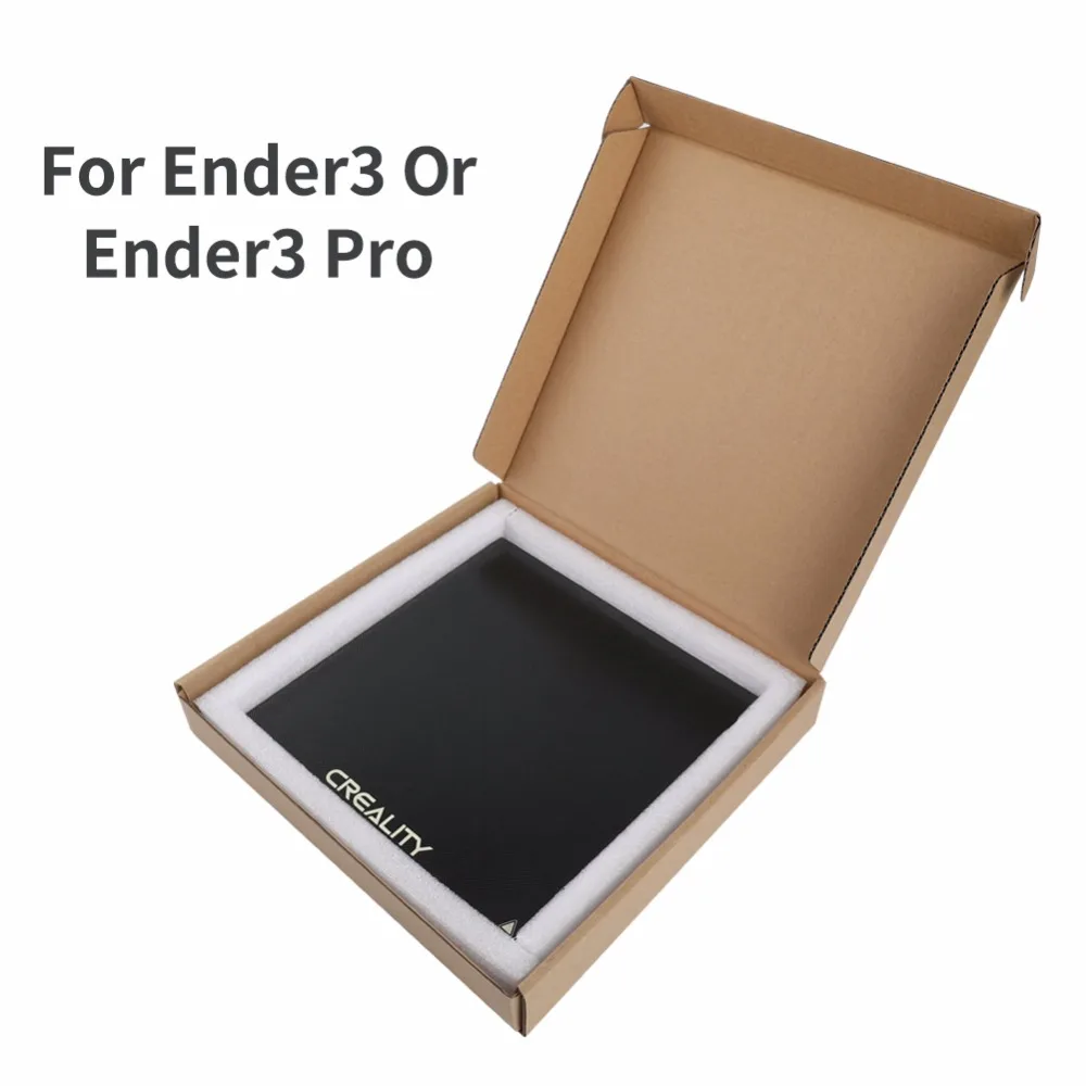 CREALITY 3D Ender 3 V2/Ender PRO углерода кремния Стекло карборунд платформа сборка очаг 235*235