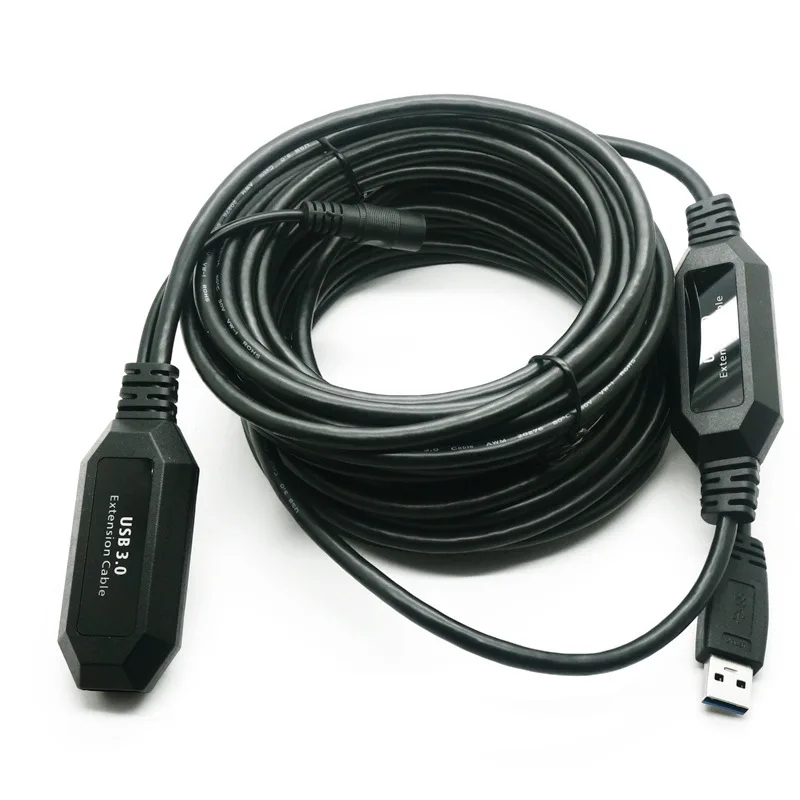 USB 3 0 активный Удлинительный кабель с адаптером питания переменного тока Leadzoe