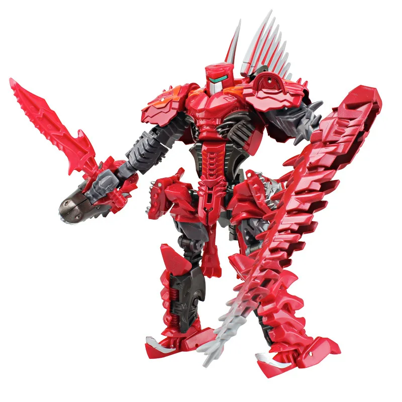 Экшн фигурки в виде животных игрушки трансформеры роботы для детей динозавр Weijiang