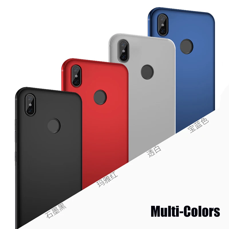 Чехол MAKAVO для Xiaomi Redmi Note 5 Pro мягкий силиконовый матовый чехол телефона Mi 8 SE Mi8 A1 |