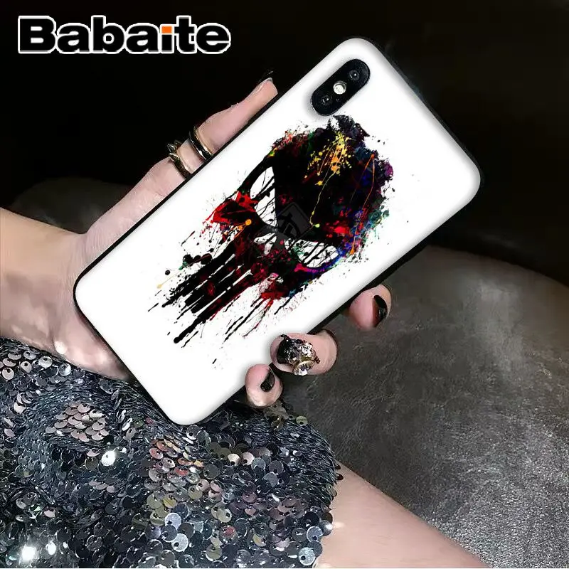 A10 Babaite Каратель Череп DIY Роскошный Высокий протектор на конце чехол для iPhone 5 5Sx 6 7 7plus 8 8Plus X XS MAX XR - Цвет: A10