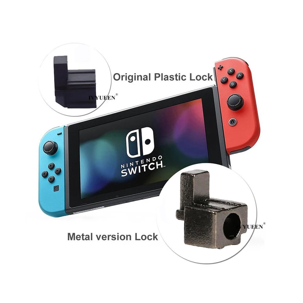 IVYUEEN 1 пара для Joy con оригинальная пластиковая/металлическая застежка-замок для переключателя NAND NS NX Joy-Con запасные части для ремонта