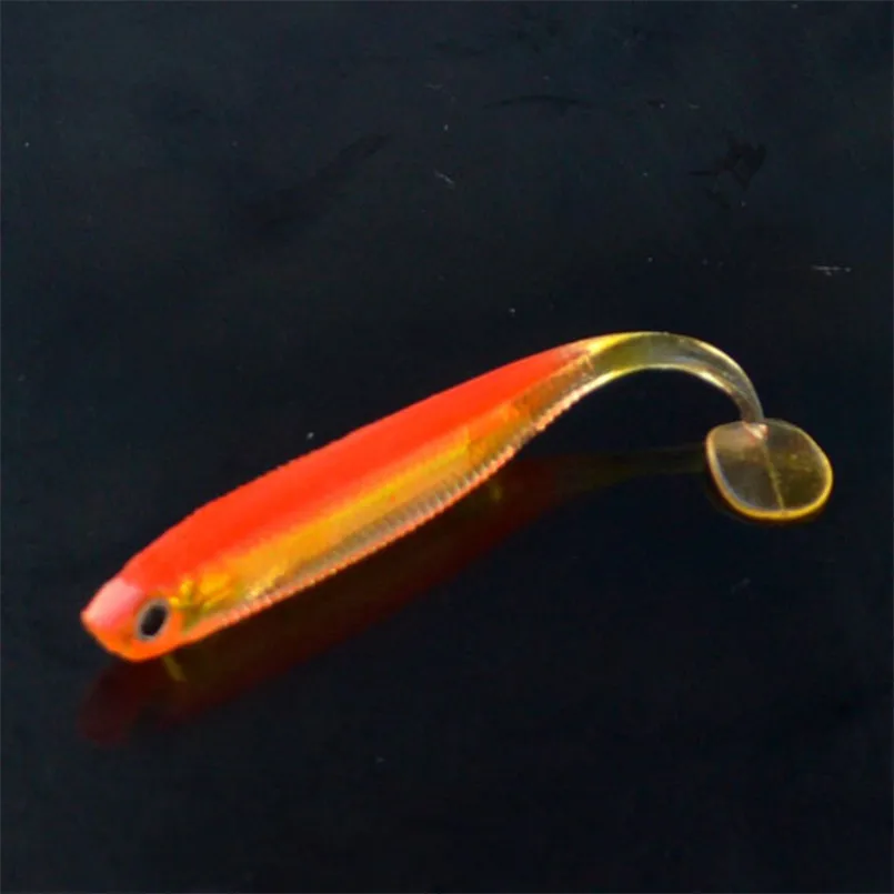 Комплект из 4 предметов Мягкая приманка для рыбалки Шад fishingwormswimbaits Jig Head доставки