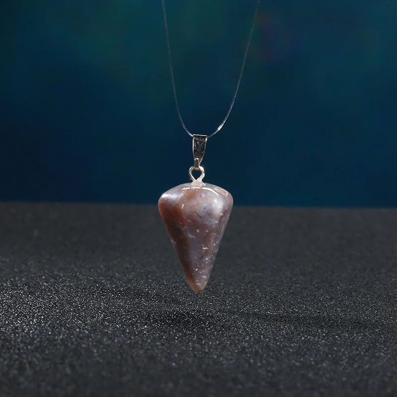 Подвеска Semitree 5 шт./лот смешанный конус из натурального камня подвески