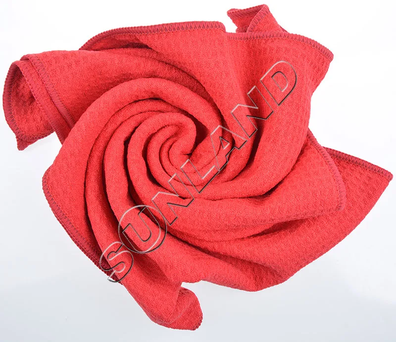 Red 6-pack 1" x 12" микрофибра вафельные тряпки для лица Ткань для посуды для мытья посуды Бытовая тряпка для чистки - Цвет: Red