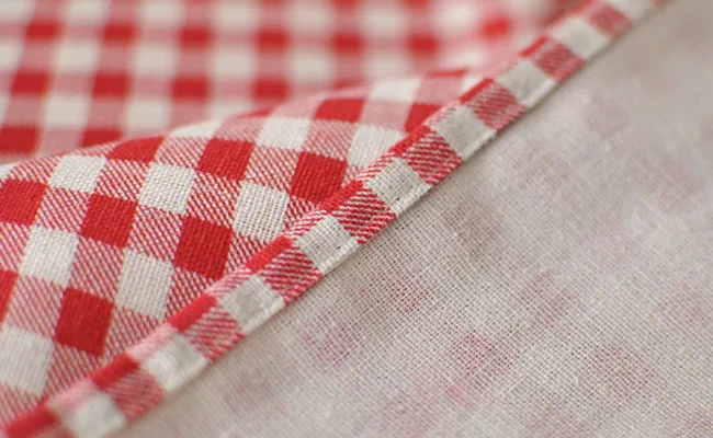 DUNXDECO скатерть хлопковая для стола ткань Англия Классическая красная в клетку