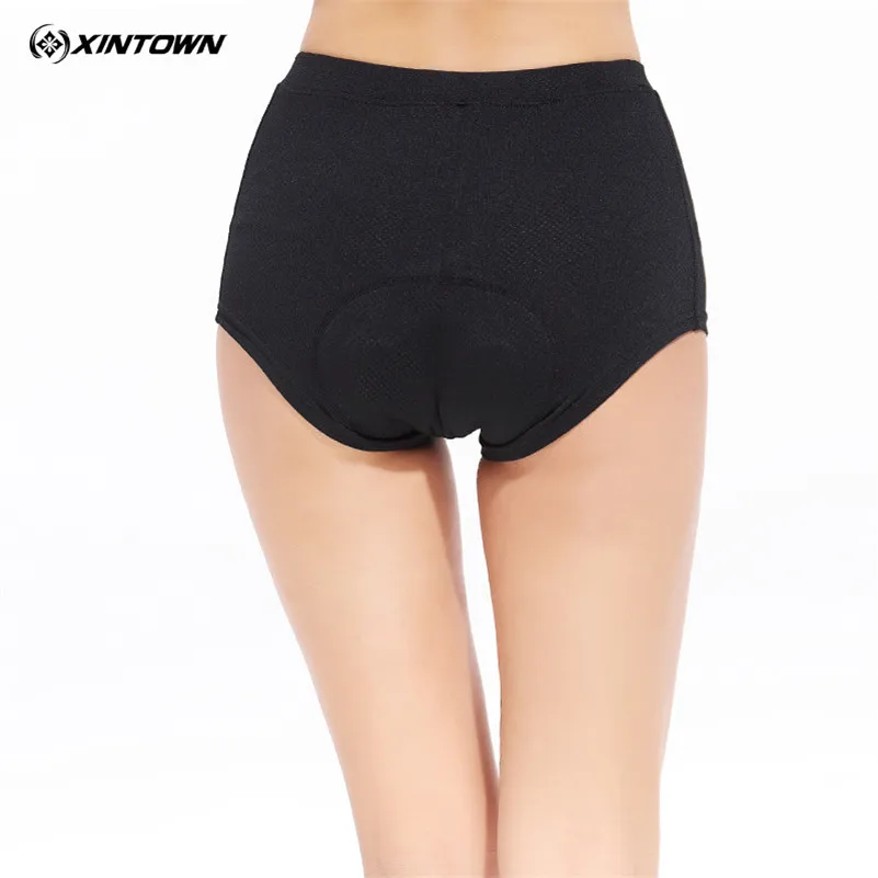 XINTOWN черные велосипедные шорты для женщин велосипедное нижнее белье гелевые 3D с