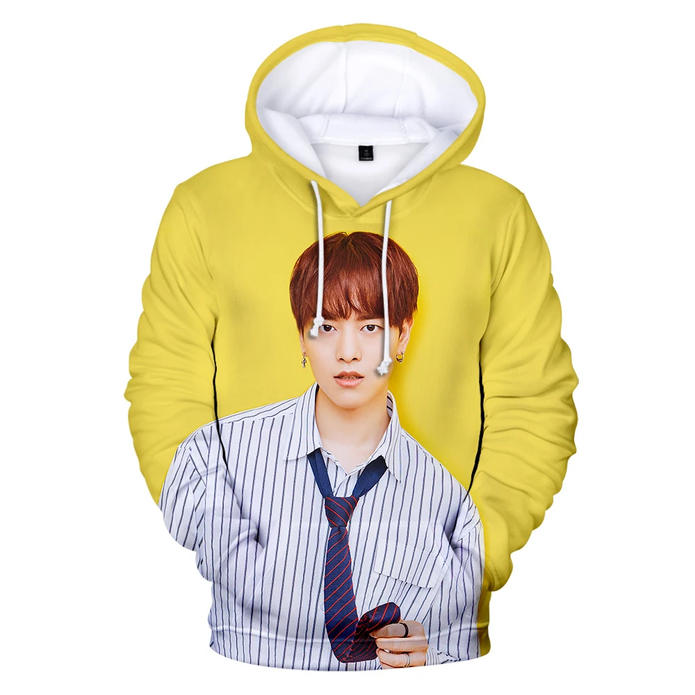 Новые корейские Kpop ONEUS 3D женские свитшоты с капюшоном/мужская толстовка длинным