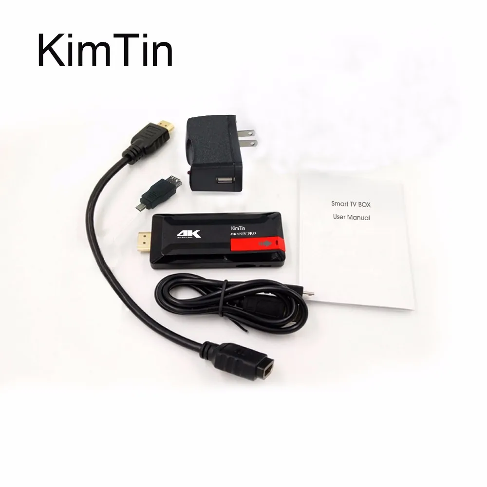 MK809IV Pro RK3229 четырехъядерный Android 7,1 Smart tv Stick 2GB 8GB WiFi 3D 4K H.265 Bluetooth tv Dongle W/C120 клавиатура с подсветкой