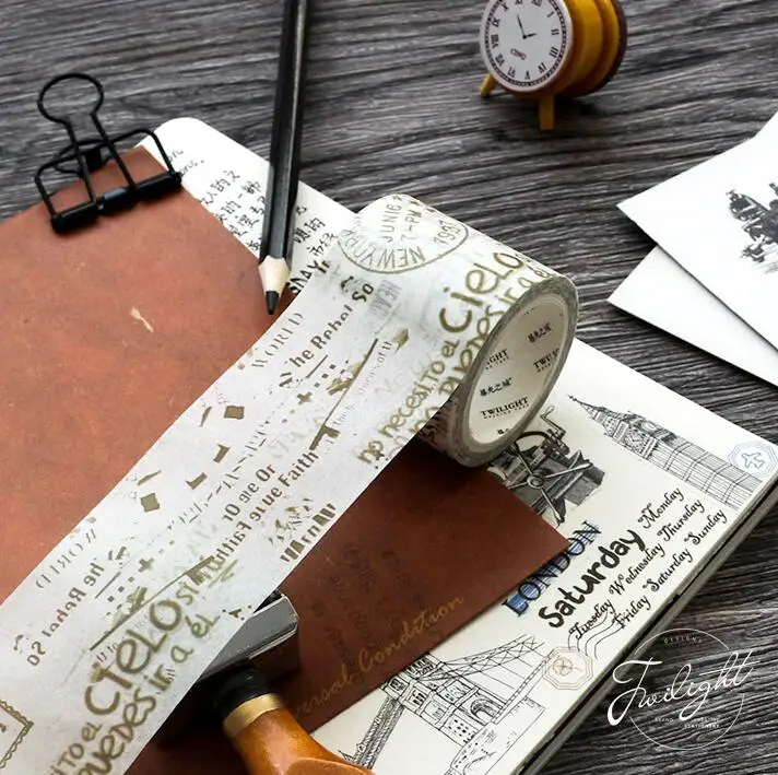 Поговорите о старых временах Васи-лента клейкая лента сделай сам скрапбукинг