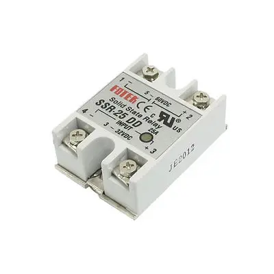

SSR-25DD Однофазное твердотельное реле модуля 25 А постоянного тока 5-60 в