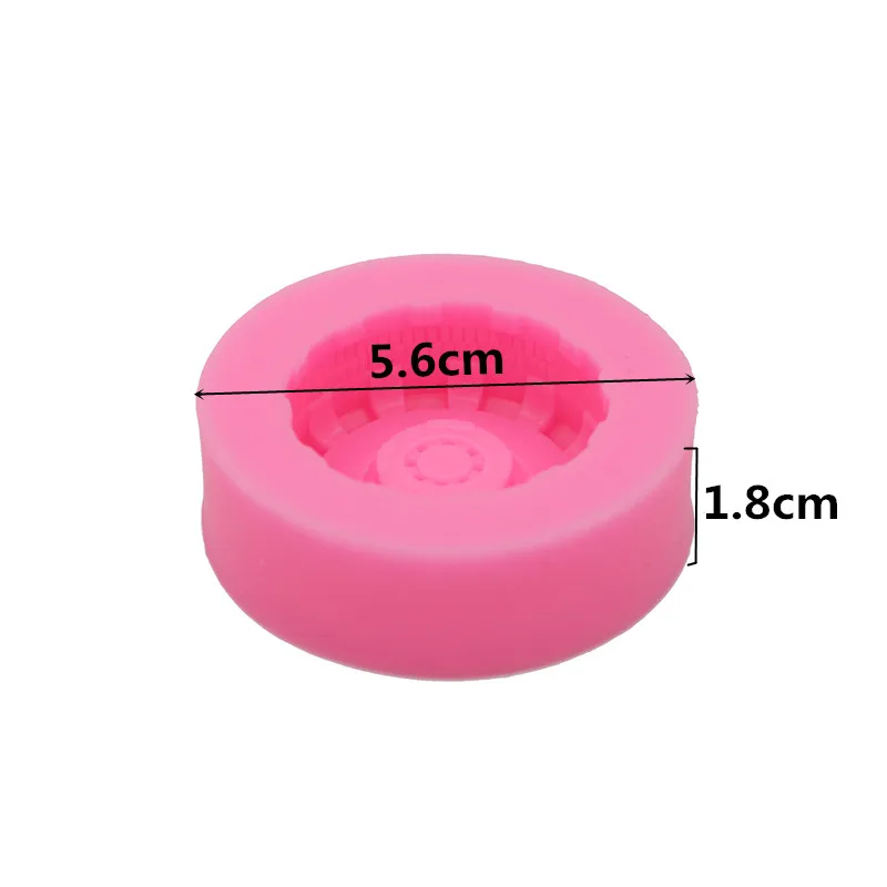 Среднее колесо для торта искусственная шоколадная форма мыла кружевной торт