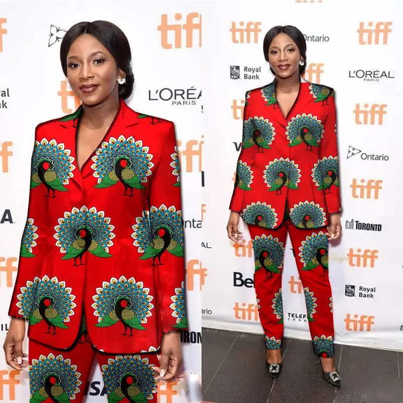 Африканская одежда для женщин 2019 Базен Riche v образным вырезом повседневные