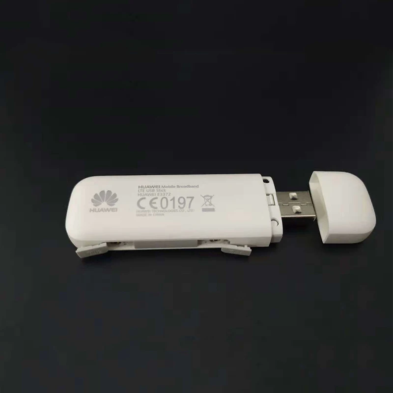Открыл huawei E3372 E3372h-607 150 Мбит/с 4G LTE USB Dongle Беспроводной модема с двойной антенны