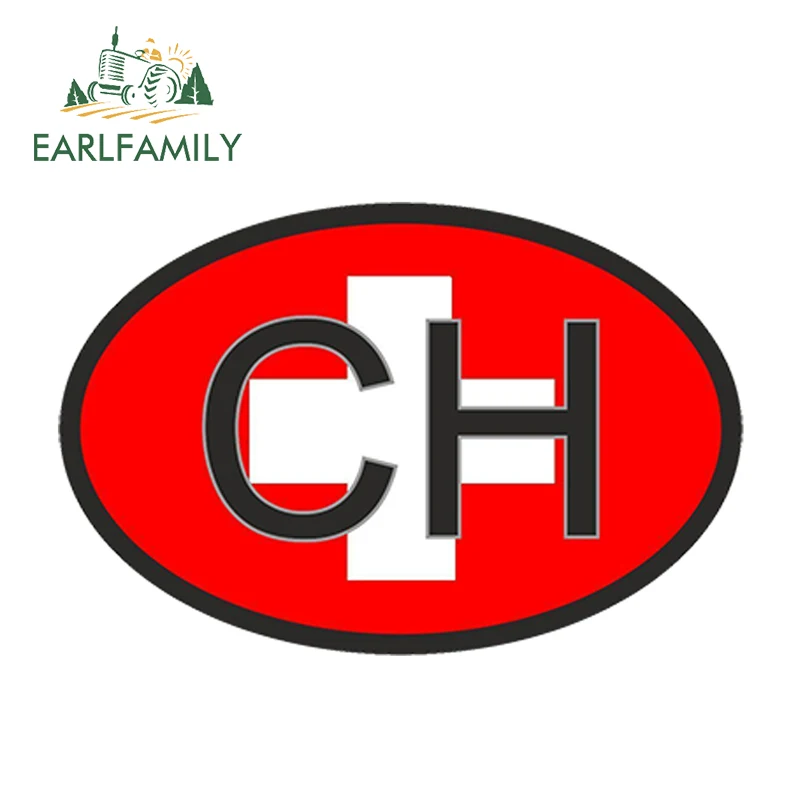 EARLFAMILY 13 см x 9 1 Стайлинг автомобиля овальная Автомобильная Наклейка Флаг страны