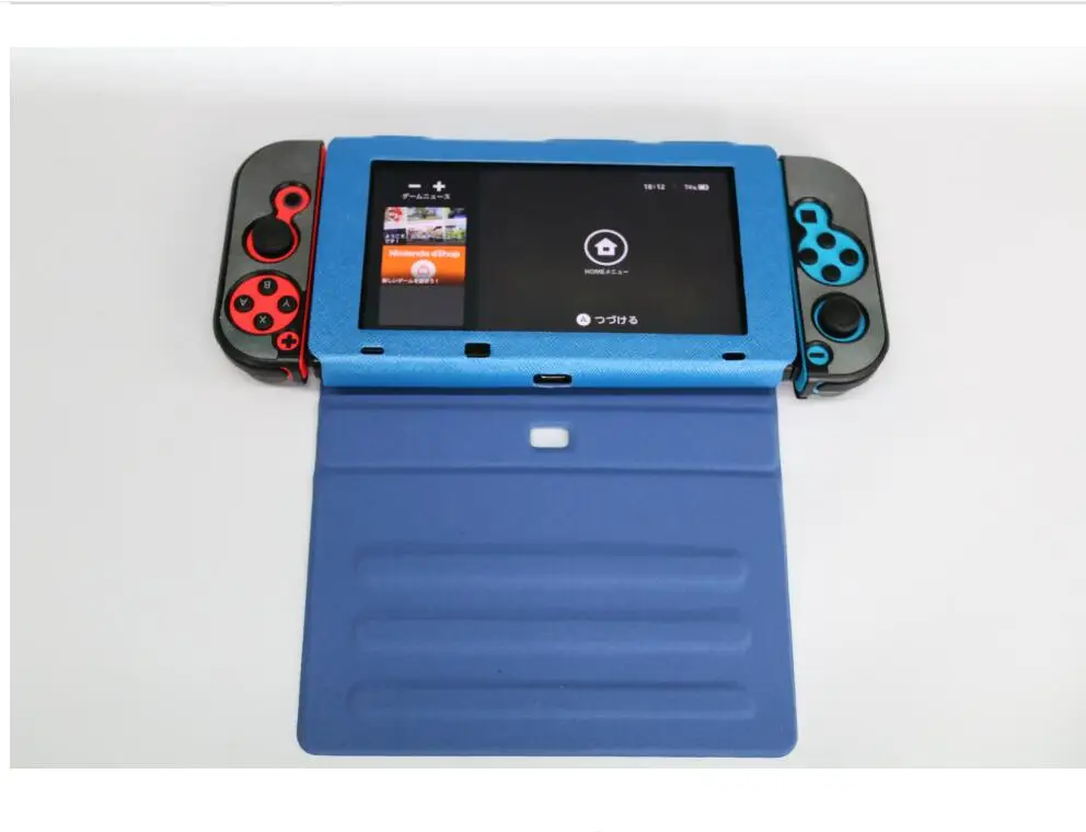 Чехол из искусственной кожи с защитой от магнетизма и закрытием для консоли Nintendo