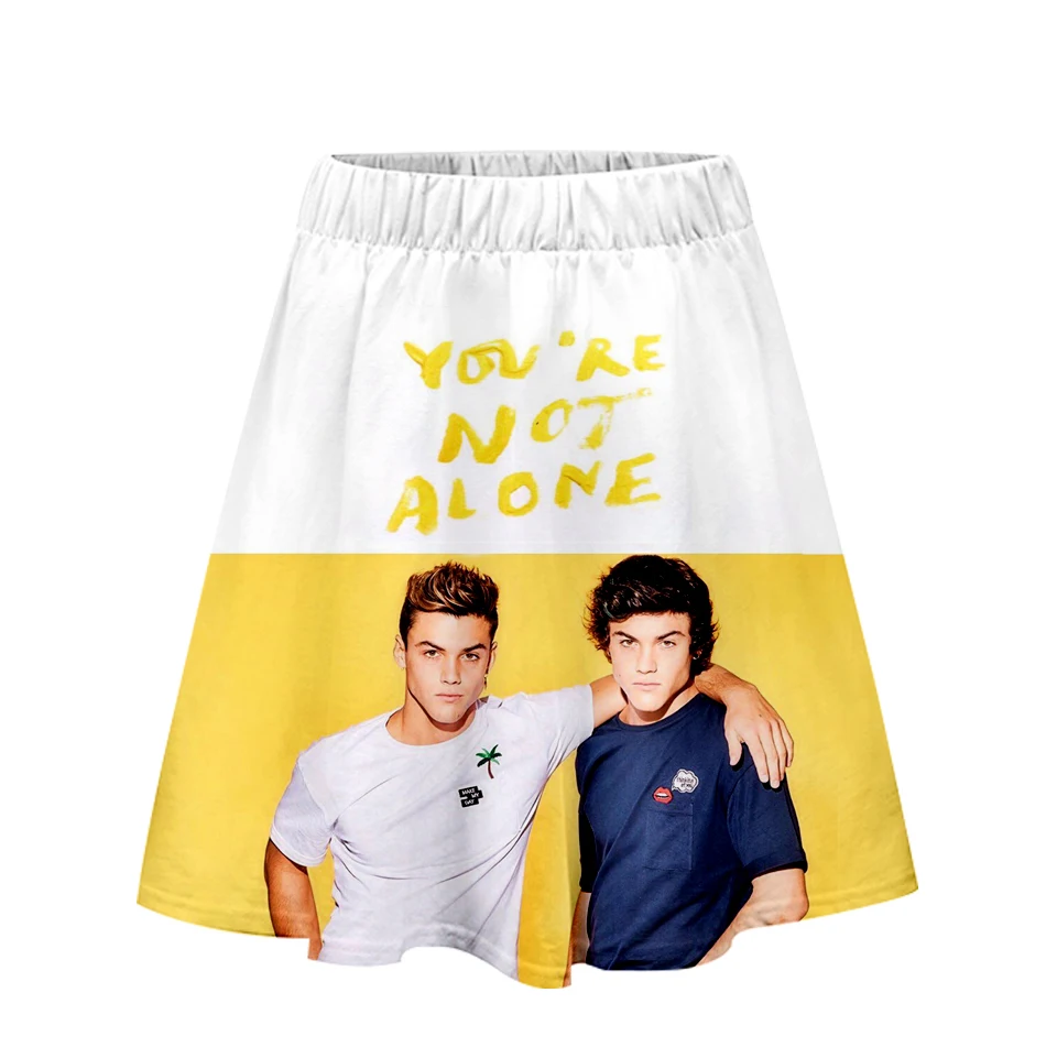 Dolan Twins Idol/комплект с объемной красивой короткой юбкой для девочек костюм Новый