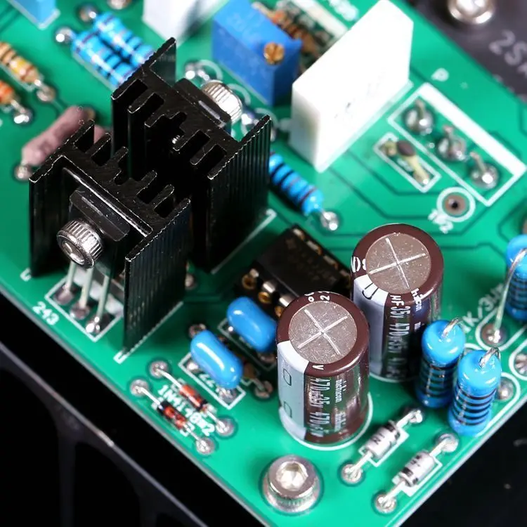 GZLOZONE Собранный UPC2581V+ Sanken 2SC2922/2SA12161 усилитель мощности платы 150 Вт+ 150 Вт L11-27