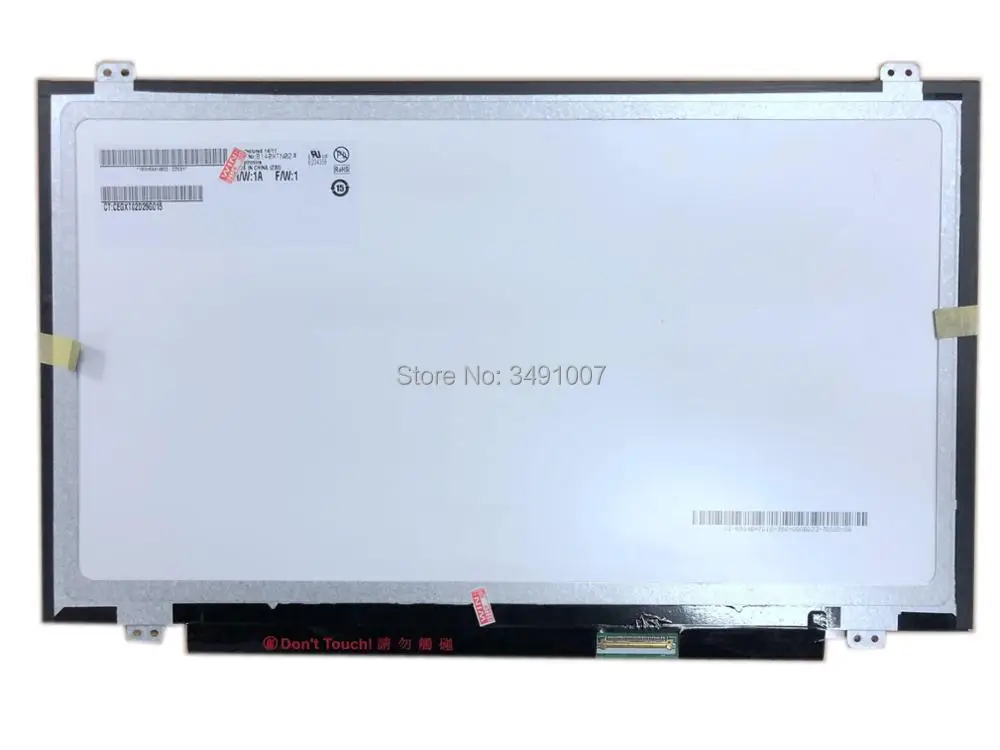 B140XTN02.8 fit B140XTN03.7 fit B140XTN03.6 B140XTN03.0 B140XTN02.0 LTN140AT20 B140XW03 40 pin LCD LED SCREEN Panel