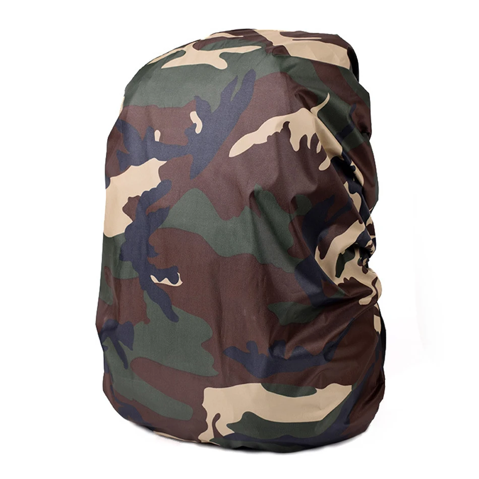 30-80L Камуфляжный Портативный Открытый походный нейлоновый пылезащитный Камуфляжный водонепроницаемый рюкзак-дождевик для рыбалки и охоты