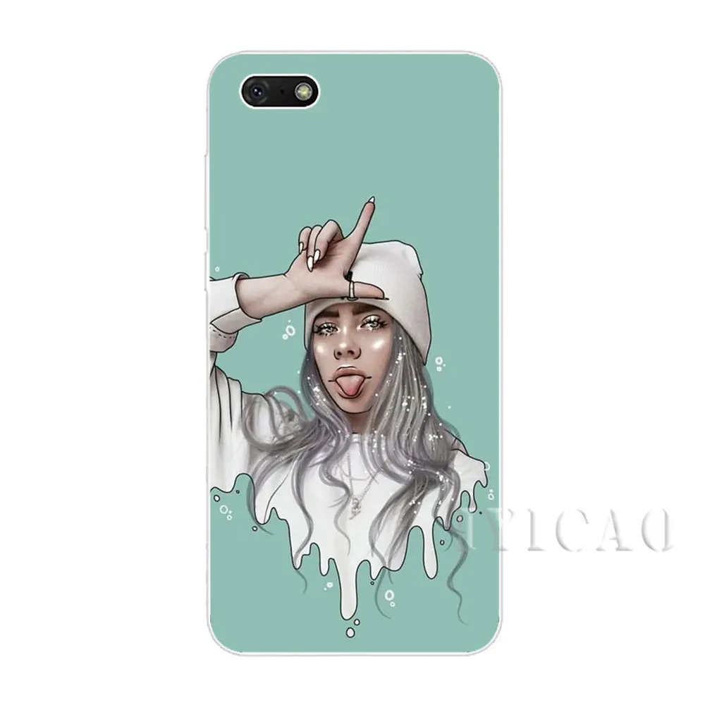 Жесткий чехол IYICAO pretty girl для huawei Honor Play Note 10 6A 6C 7A Pro 7C 7X 8C 8X8 9 Lite | Мобильные телефоны