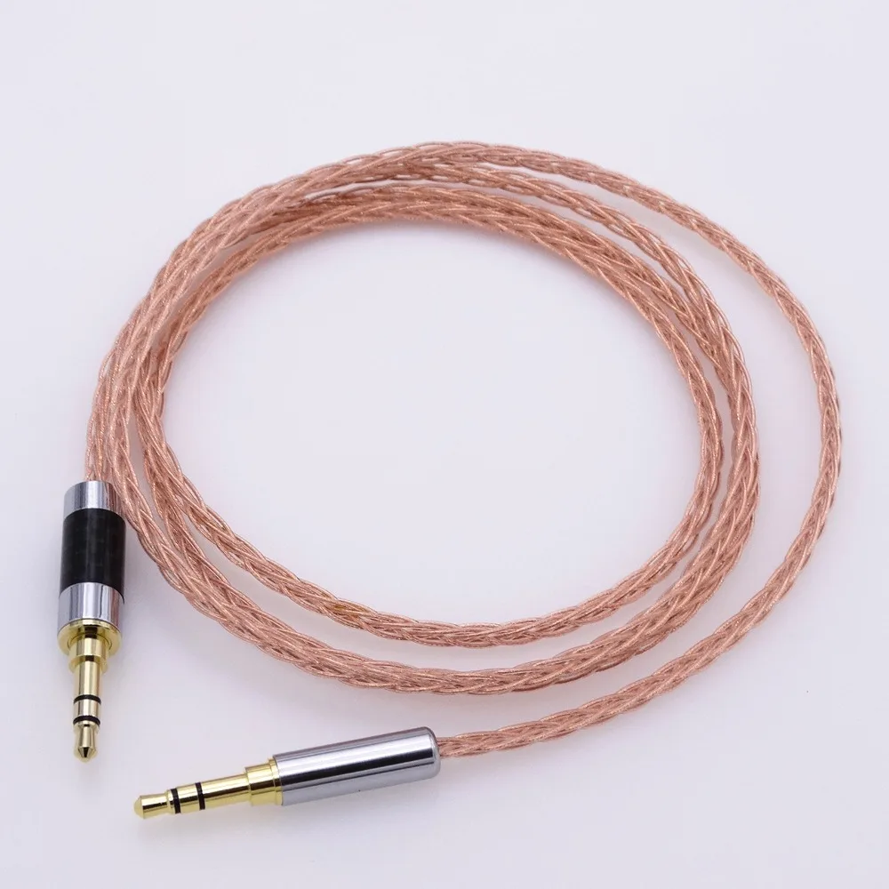 Аудиокабель 4 фута 1 2 м 8 ядер 5N PCOCC 3 5 мм папа Папа аудио для OPPO PM 3|male to male|male male audiomale