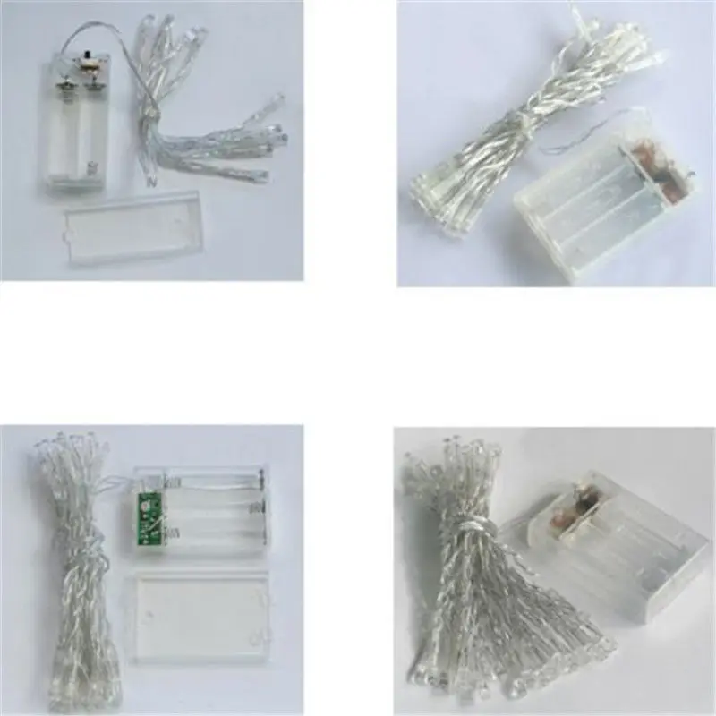 

10/20/30/40 AA Battery Operated LED String Lights for Xmas Garland Party Wedding Decoration Christmas Flasher Fairy Lights
