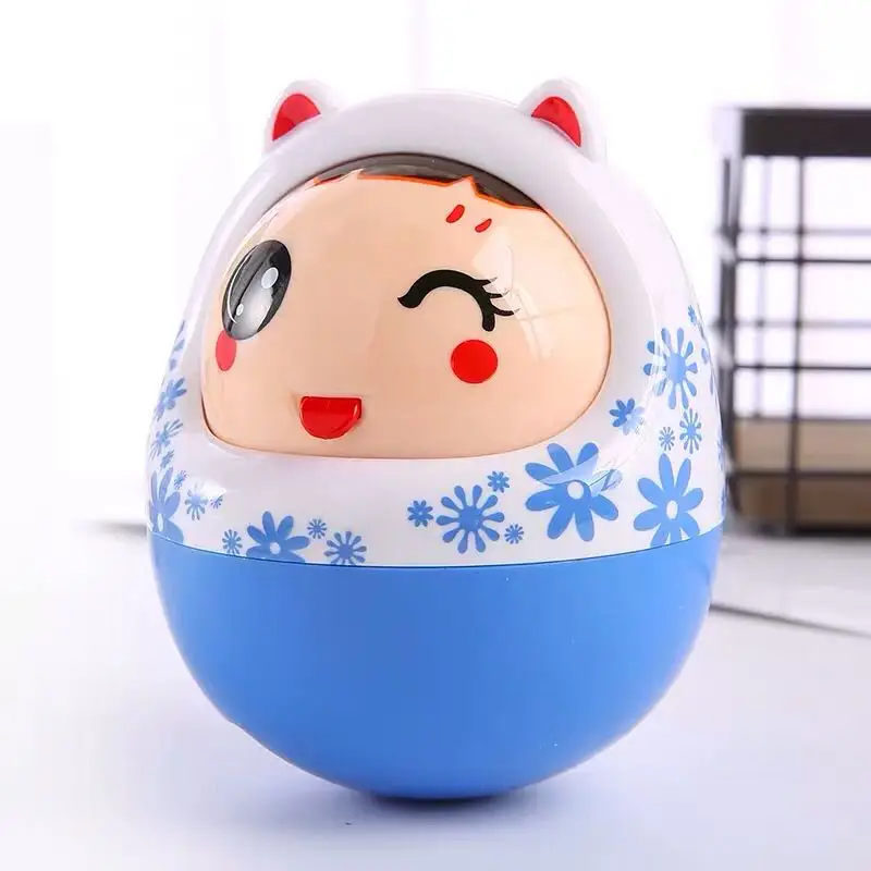 Креативные игрушки Маленькая кукла тумблер с музыкой милый мультяшный стиль