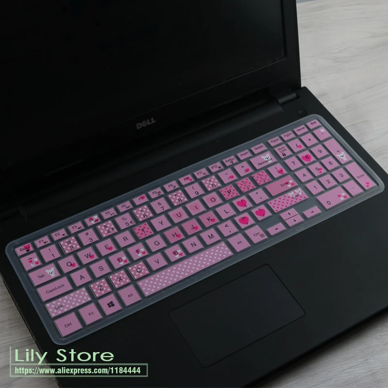 Силиконовый чехол для клавиатуры Dell Inspiron 15 17 дюймов 3567 R1525B Speed 5576 5577 1525|keyboard cover