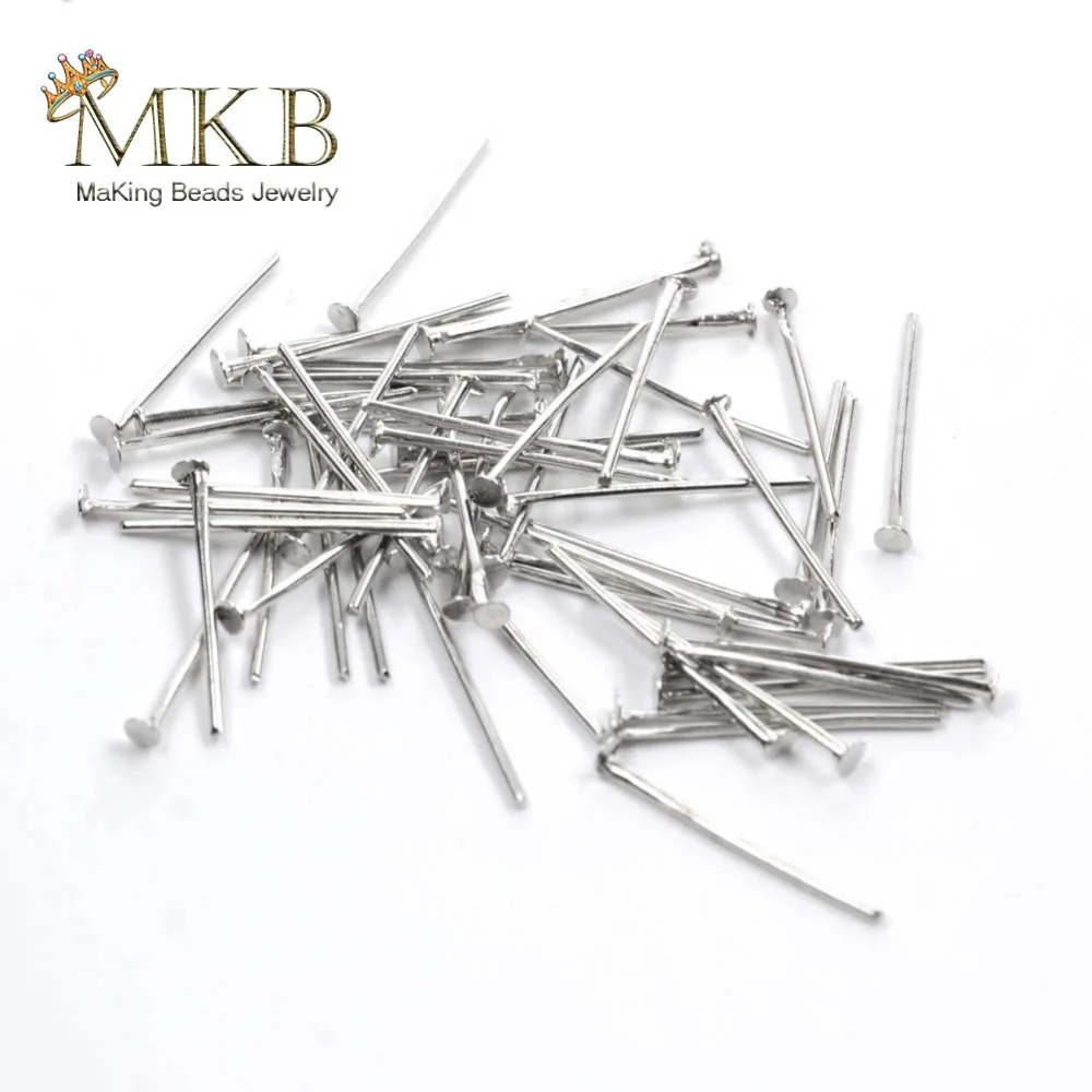 Плоские Шпильки для ювелирных изделий 200 шт. булавки 0 6*18 мм Т-образные шпильки