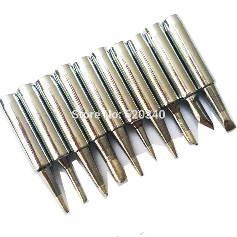 

20 pcs /lot Lead-free solder Iron tip 900M-T for Hakko 936 fx888/888D SAIKE 909D/852 CXG soldering rework station Free shipping