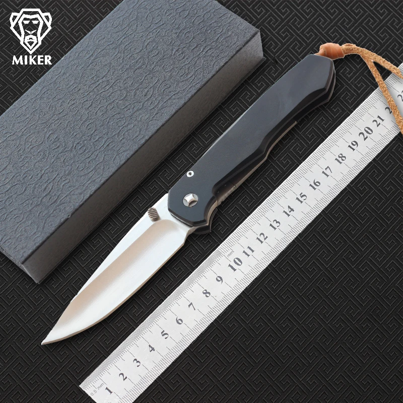 MIKER 2016 Lochsa подшипник тактический складной нож D2 лезвия алюминиевая ручка Отдых