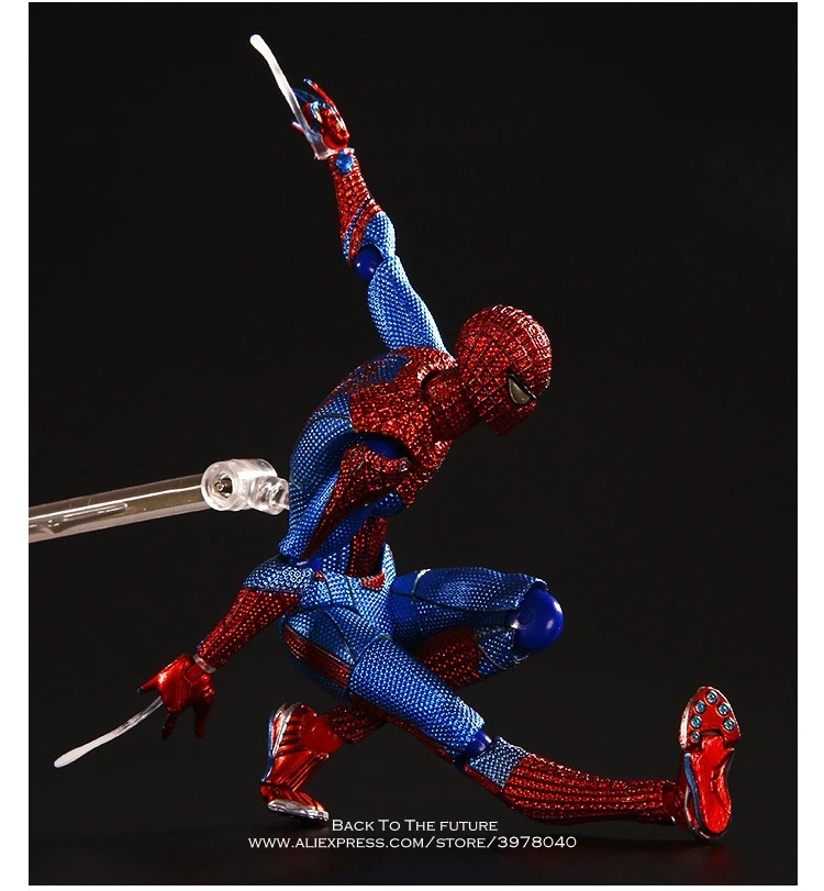 Дисней Марвел Мстители паук Figma Homecoming 15 см фигурку аниме мини украшение ПВХ