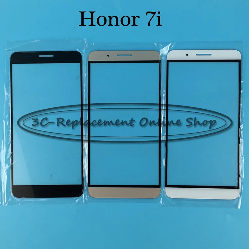 Для Huawei Honor 7 7i P8 ATH CL00 UL00 TL00 TL00H AL00 PLK GRA Переднее стекло внешнее объектив стеклянный