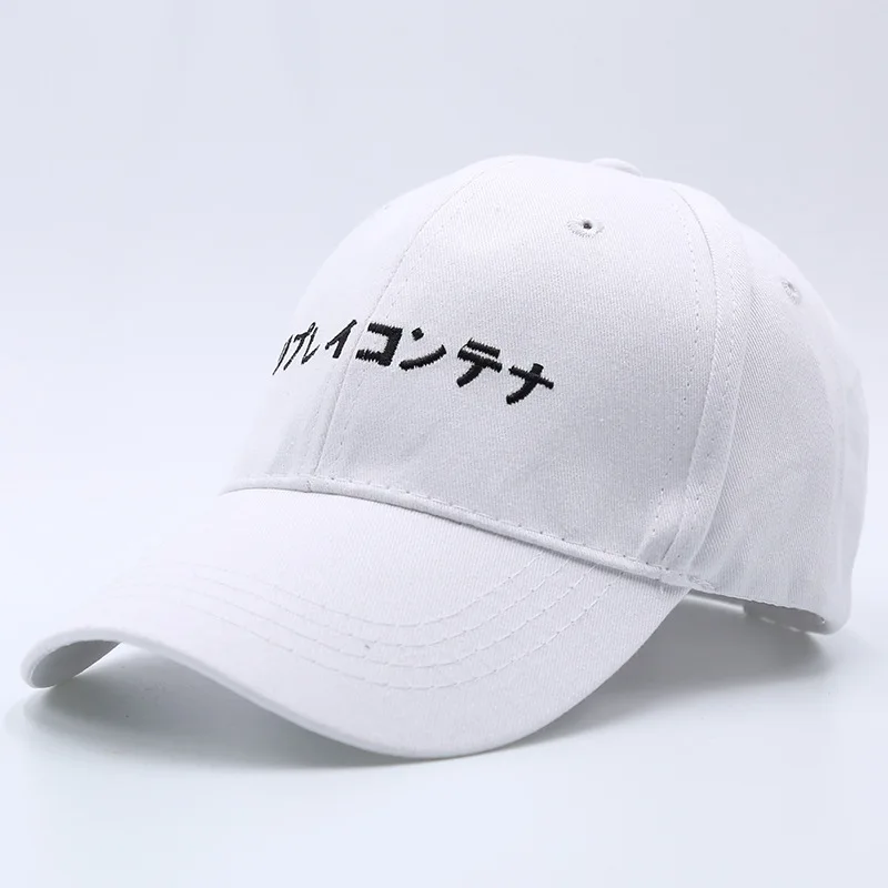 Женские и мужские хлопковые Снэпбэк кепки с вышивкой в японском стиле|Мужские