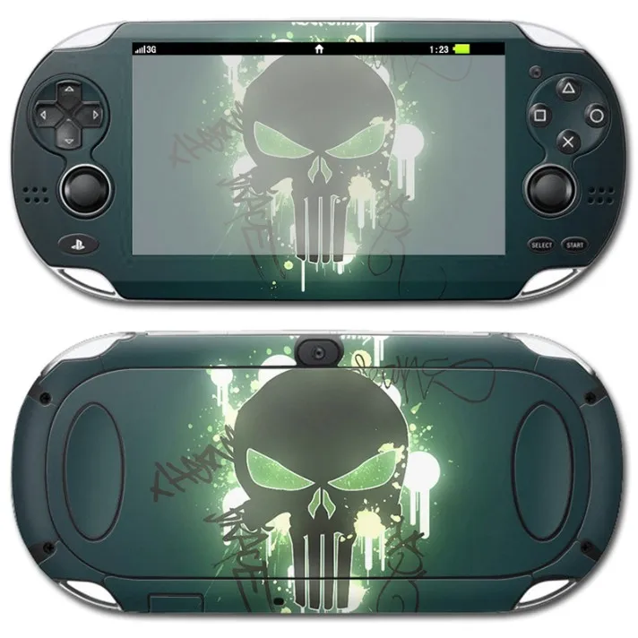 Красочный дизайн кожи Стикеры для PSP Vita 1000 наклейка крышка консоль и контроллеры для PSP Vita 1000 винил ПВХ - Цвет: TN-PSvita1000-0551