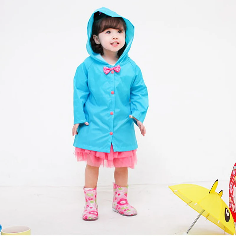 ZT Students Raincoat Children Rain Coat Kids Boys and Girls Fashion Poncho Waterproof Rainwear Jacket JJ-SYYY117* | Дом и сад